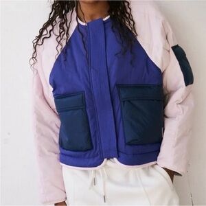 Free people movement outta left field jacket NWT XS